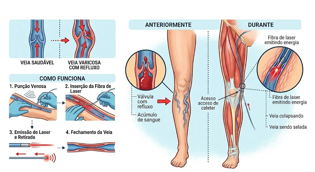 O que é e como funciona a cirurgia de varizes a laser, Dr. Davi Seixas