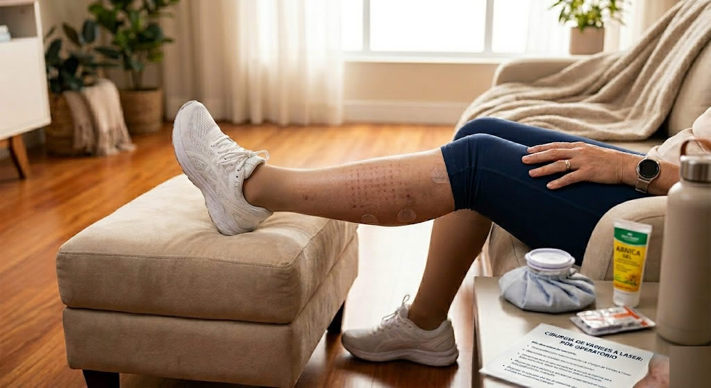 Cirurgia de Varizes a Laser: Quanto tempo leva a recuperação e o que esperar do pós-operatório?