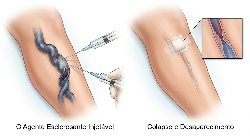 O que é o procedimento de secar vasinhos e como ele funciona, Dr. Davi Seixas, vascular em salvador